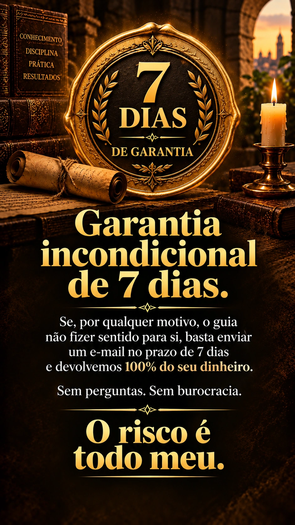 Garantia incondicional de sete dias